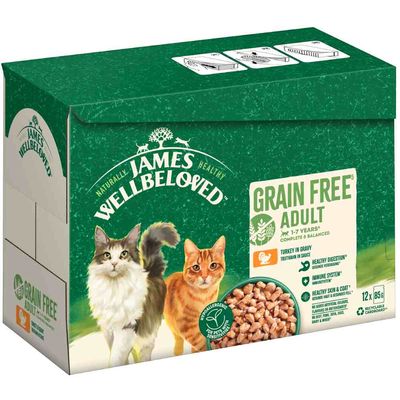 James Wellbeloved Adult Cat Grain Free kalkun