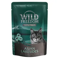 Wild Freedom Triple Taste Pouches 8 x 85 g - Asian Lakesides - Huhn mit Ente & Hering