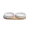 Designed by Lotte keramische dinerset Lojs voor katten 2 x 350 ml