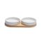 Designed by Lotte Keramik-Dinnerset Lojs für Katzen 2 x 350 ml