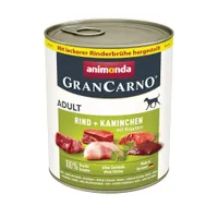 animonda GranCarno Original Adult  24 x 800 g - Marha, nyúl & fűszernövények