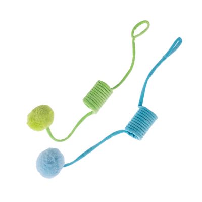 zooplus Basics zestaw zabawek dla kota, spirala Zestaw 2 sztuk