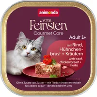 Megapack animonda vom Feinsten Adult 32 x 100g - cat wet food - Beef, Chicken Breast & Herbs