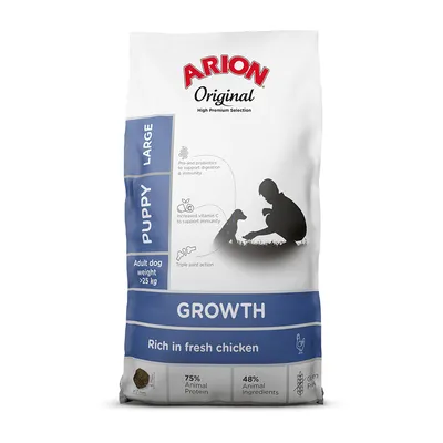 Arion Original Puppy Large Breed poulet & riz pour chien - 12 kg