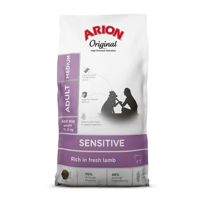 Arion Original Sensitive Medium Breed con cordero - 12 kg