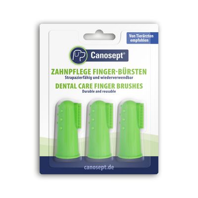 Canosept Zahnpflege Finger-Bürsten 1 Stück