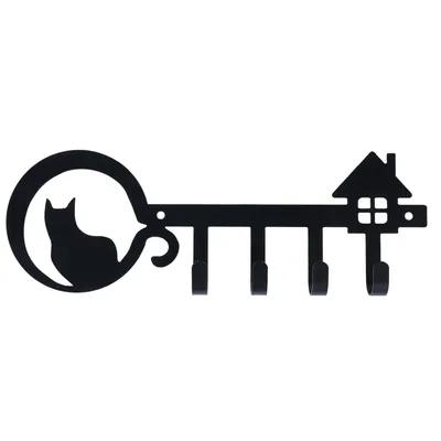 TIAKI Key Rack for Wall Mounting "Cat" - 1 Item