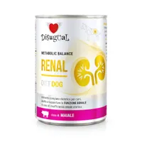 Disugual Renal dla psów, 6 x 400 g - Wieprzowina