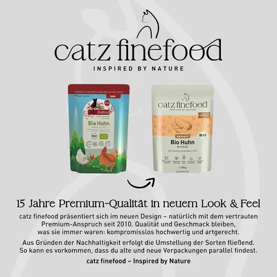 catz finefood Bio 12 x 85 g - No.507 Bio-Rind