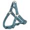 Trixie harnais pour chien Premium One Touch, pétrole taille M : 50 - 65 cm de tour de poitrine, 20 mm de large