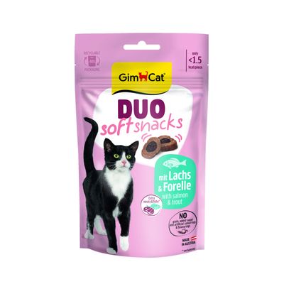 GimCat Duo Soft Snacks 50 g Lachs & Forelle