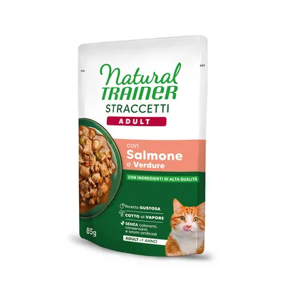 Natural Trainer Straccetti Adult, paski w sosie, 22 x 85 g - Dorsz