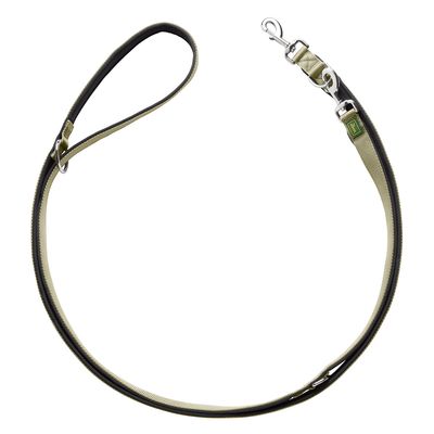 HUNTER Neopren Führleine, olive/schwarz 200 cm lang, 10 mm breit