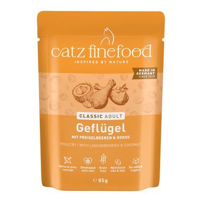 Catz Finefood Maaltijdzakjes Kattenvoer 8 x 85 g