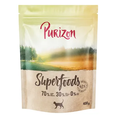 Purizon Superfoods, wołowina z bawołem - 400 g