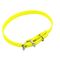 Heim Biothane®-Halsband genietet, neon-gelb 24 - 31 cm Halsumfang, 9 mm breit