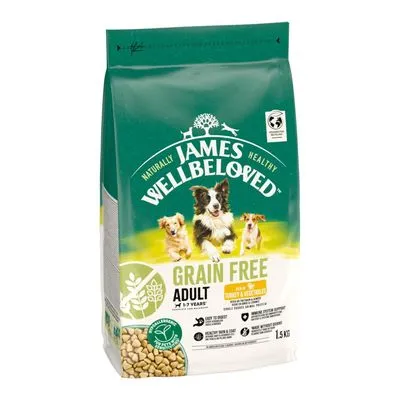 James Wellbeloved Adult Dog Hypoallergenic senza cereali Tacchino & Verdure