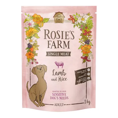Rosie's Farm Single Meat Adult Lamm mit Reis - 1 kg