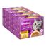 Whiskas 1+ Aromatic Selection 48 x 85 g Gevogelte in saus