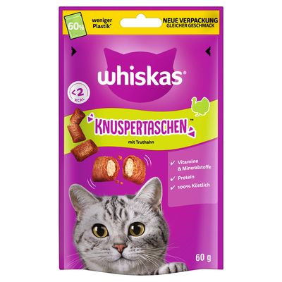 Whiskas Knuspertaschen Truthahn 60 g