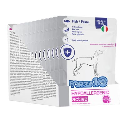 Forza10 ActiWet Hypoallergenic Pesce umido cane 12 x 100 g