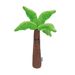 Beeztees pluche hondenspeeltje palmboom bruin/groen 30 cm