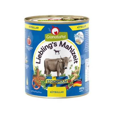 Granatapet Liebling´s Mahlzeit City Tour 6 x 800 г - Stockholm (Kötbullar) Granatapet Liebling´s Mahlzeit City Tour 6 x 800 г - Stockholm (Kötbullar)