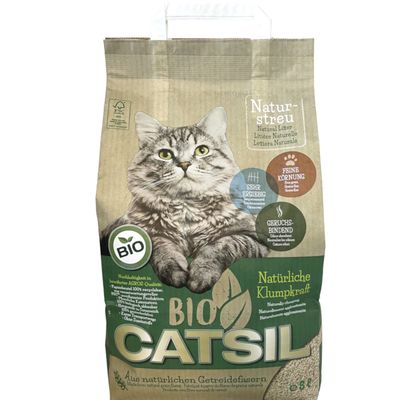 Bio-Catsil podestýlka pro kočky výhodné balení: 2 x 20 litrů (cca 20,8 kg)