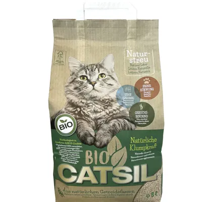 Arena Bio-Catsil para gatos - 8 litros (aprox. 4 kg) Arena Bio-Catsil para gatos - 8 litros (aprox. 4 kg)