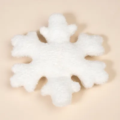TIAKI Hundespielzeug Schneeflocke - L 26 x B 26 x H 6 cm