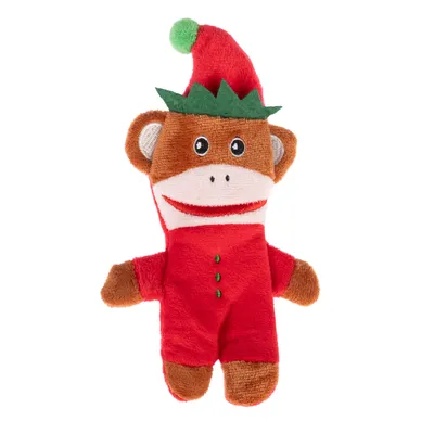 TIAKI Christmas Monkey Cat Toy - 1 Toy