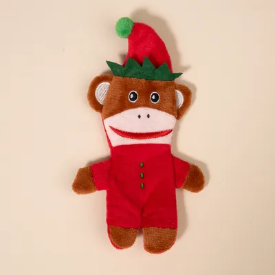 TIAKI Christmas Monkey Cat Toy - 1 Toy