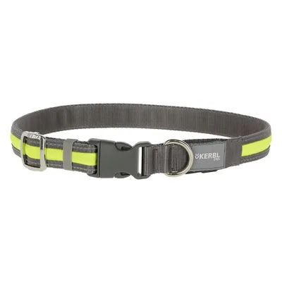 Kerbl Pet Light & Reflex podświetlana obroża - Rozmiar S/M: obw. szyi 35-50 cm, szer. 20 mm