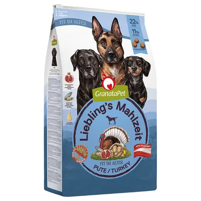 GranataPet Senior Turkey - säästöpakkaus: 2 x 10 kg
