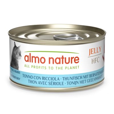 Almo Nature HFC Jelly in lattina 24 x 70 g Tonno con ricciola