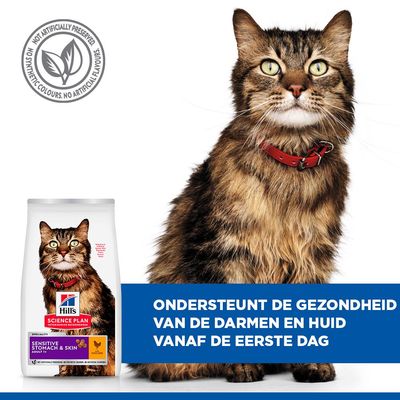 Hill's Science Plan Sensitive Stomach & Skin Adult 1+ Poulet - 1,5 kg