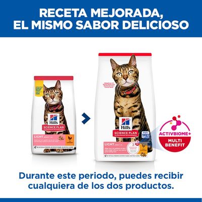 Hill's Science Plan Light Adult 1-6 pollo