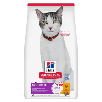 Hill's Science Plan Senior 11+ Kylling - 7 kg