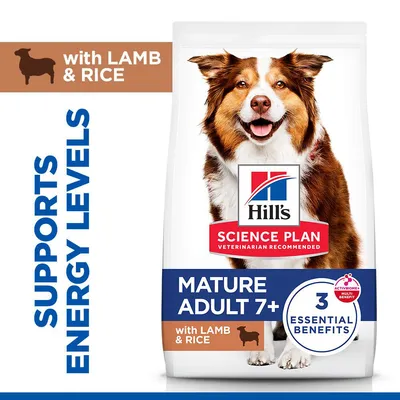 Hill's Science Plan Mature Adult 7+ Medium с агнешко и ориз