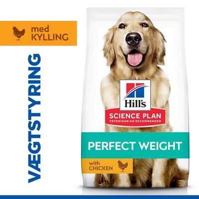 Hill's Science Plan Perfect Weight Adult 1+ Large med kylling - 12 kg