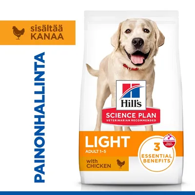 Hill's Science Plan Adult Light Large Breed kana - 18 kg