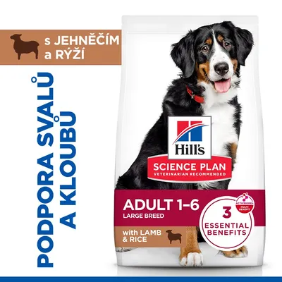 Hill's Science Plan Adult 1-5 Large jahňacie a ryža - 14 kg