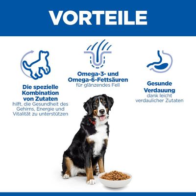 Hill's Science Plan Senior Vitality Mature Adult 6+ Large mit Huhn