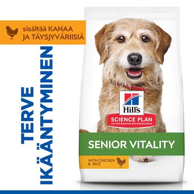 Hill's Science Plan Senior Vitality Mature Adult 7+ Small & Mini kana
