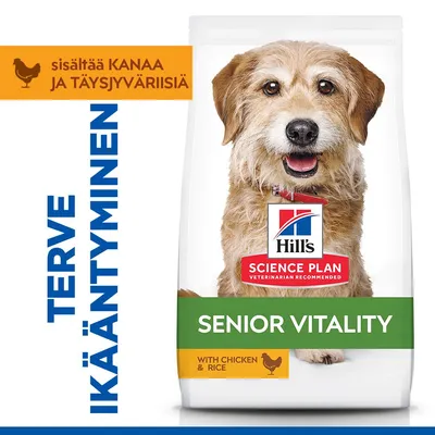 Hill's Science Plan Senior Vitality Mature Adult 7+ Small & Mini kana - säästöpakkaus: 2 x 6 kg