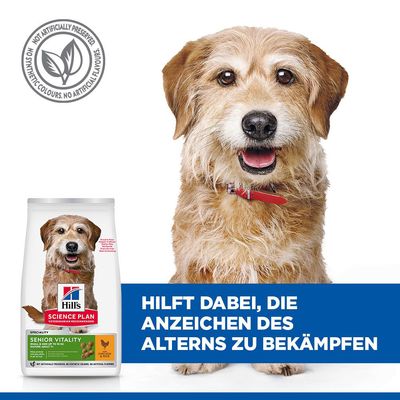 Hill's Science Plan Senior Vitality Mature Adult 7+ Small & Mini mit Huhn