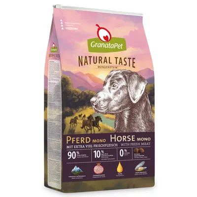 GranataPet Natural Taste Monoprotein caballo - 12 kg
