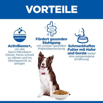 Hill's Science Plan Perfect Digestion Adult 1+ Medium mit Huhn & braunem Reis - Sparpaket: 2 x 14 kg