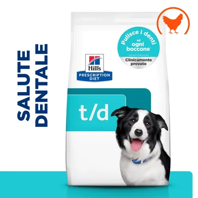 Hill's Prescription Diet t/d Dental Care con Pollo secco per cani - 10 kg