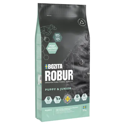 Bozita Robur Puppy & Junior Chicken - dog dry food - 12kg